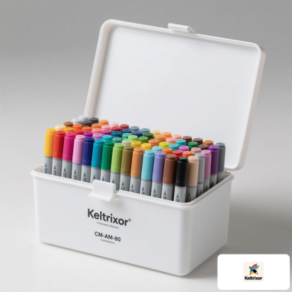 Keltrixor Pro Alcohol Markers 80 Colors