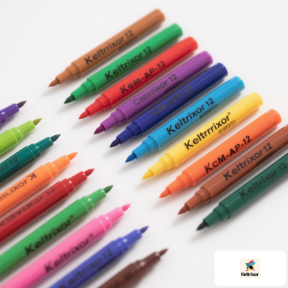 Keltrixor Acrylic Paint Markers 12 Colors